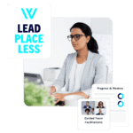 Leadplaceless virtual leadership training visual components of the program