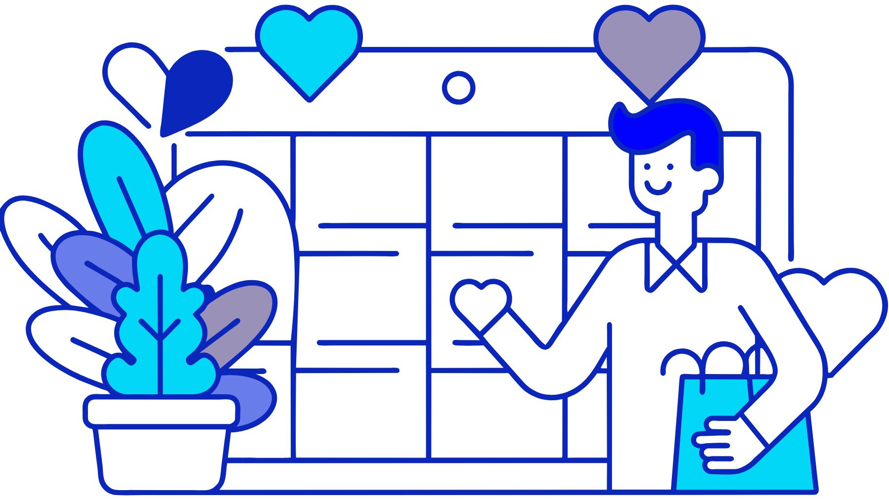 creating a work schedule with defined boundaries